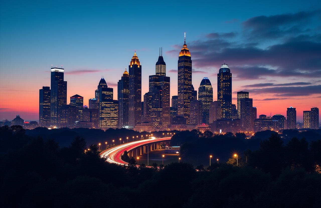 Modern Atlanta skyline representing strategic growth